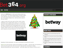 Tablet Screenshot of bet364.org